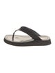 The Row Ginza Leather Flip Flops