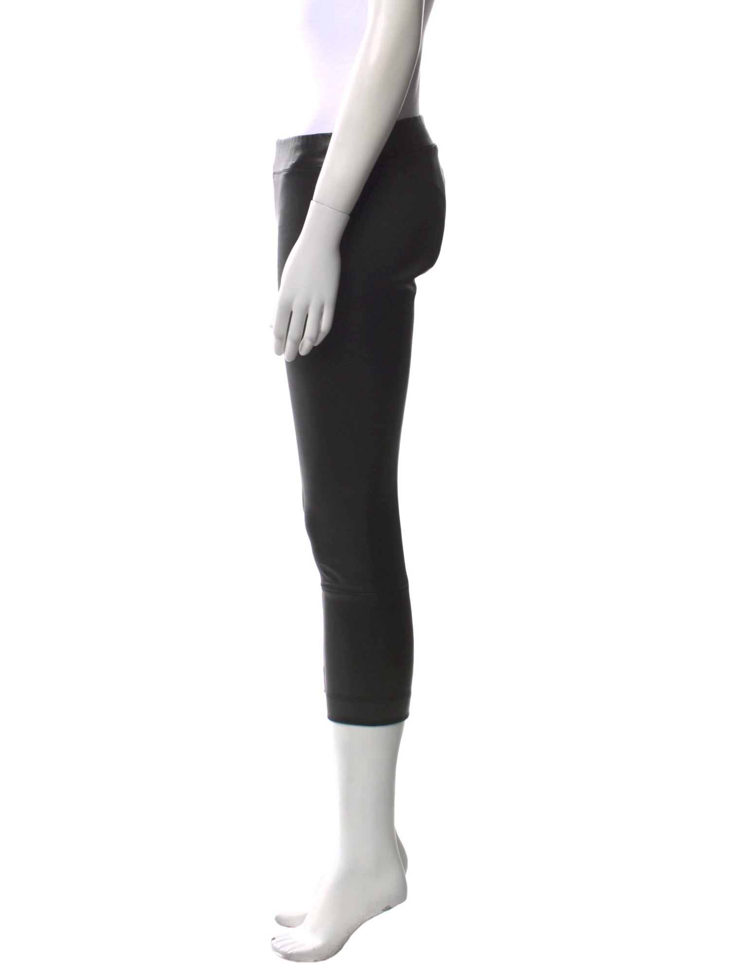 The Row Leather Skinny Leg Pants