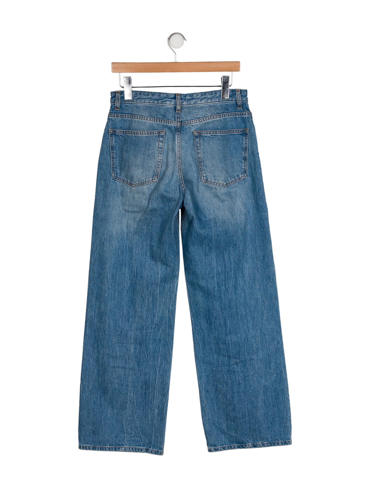 The Row 'Eglitta' Wide Leg Jeans