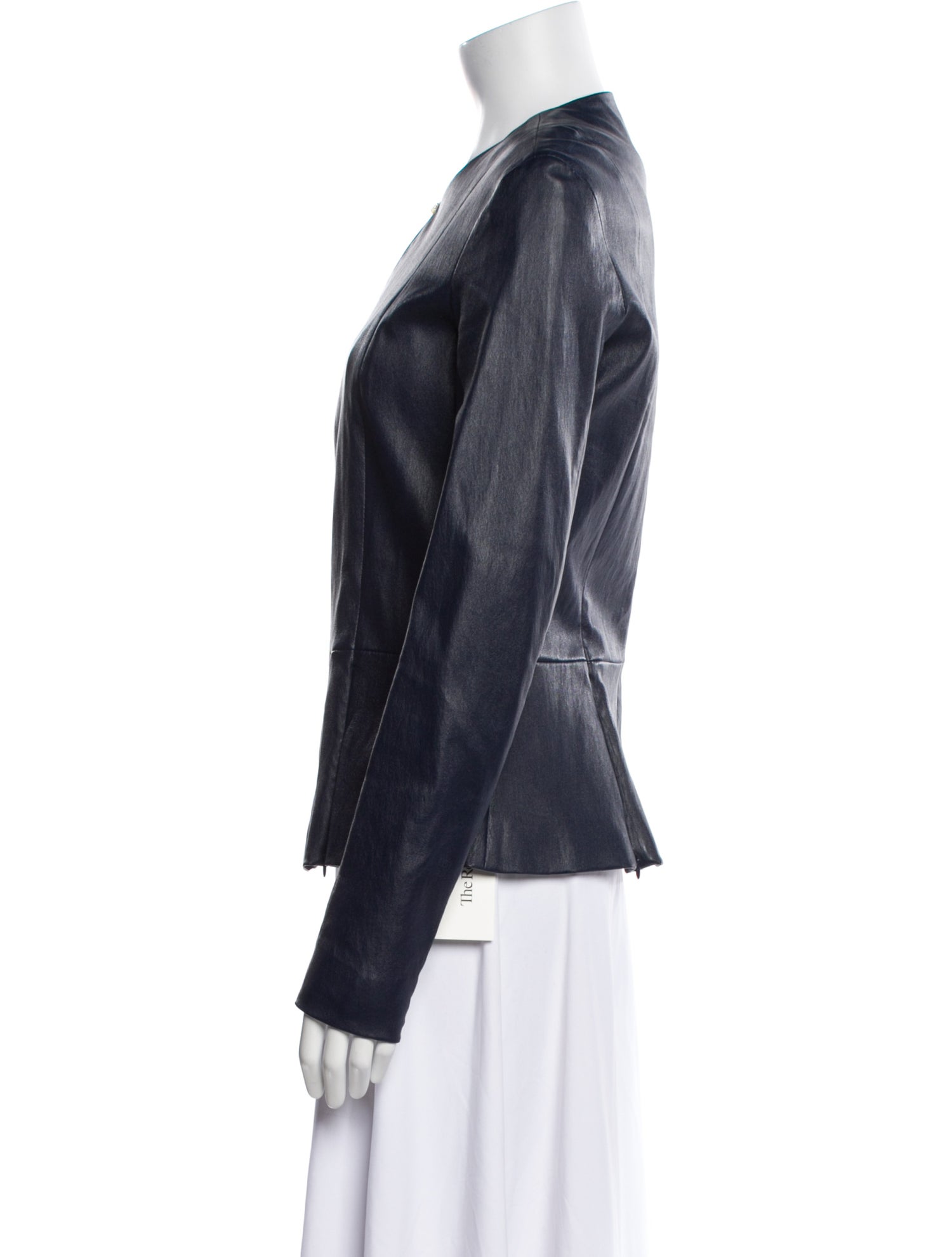 The Row Leather Biker Jacket