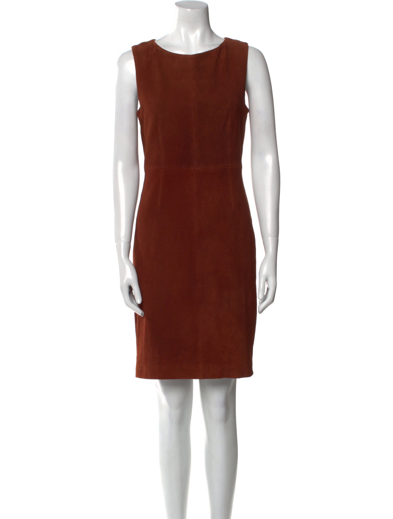 The Row Suede Mini Dress