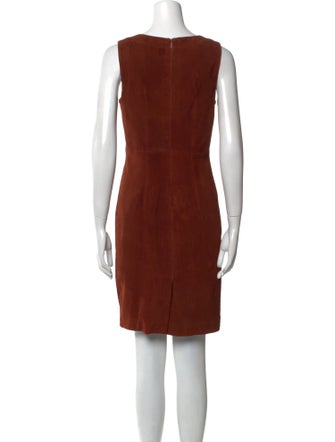 The Row Suede Mini Dress