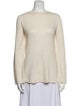 The Row Cashmere Bateau Neckline Sweater