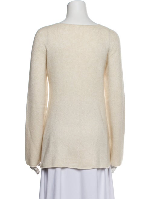 The Row Cashmere Bateau Neckline Sweater