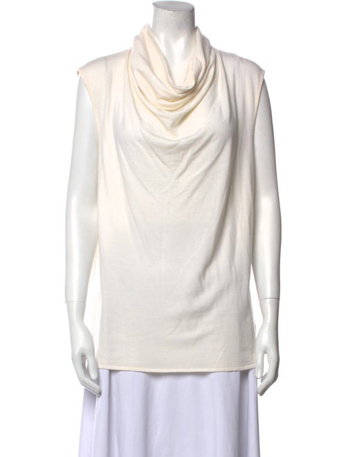 The Row Merino Wool Cowl Neck Sweater