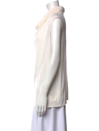 The Row Merino Wool Cowl Neck Sweater