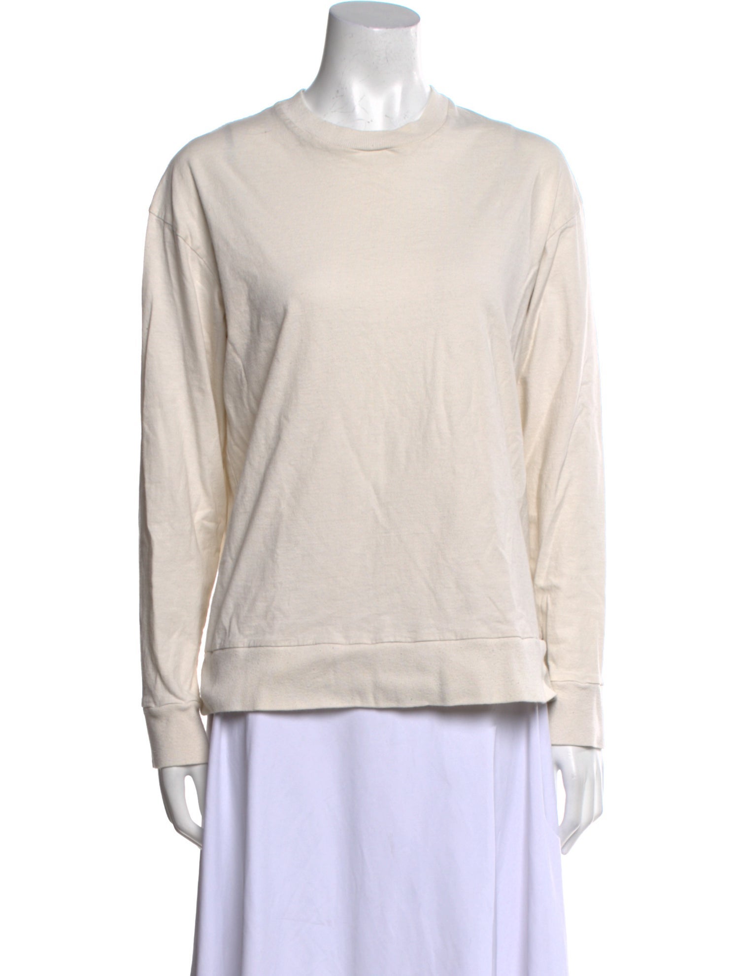 The Row Crew Neck Long Sleeve Sweatshirt