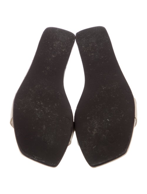 The Row Leather Slides