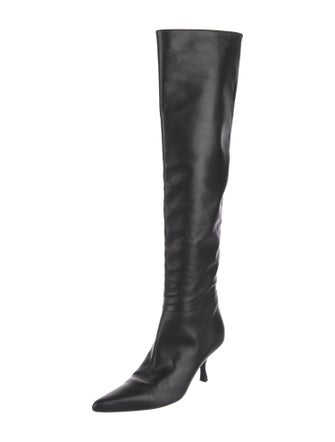 The Row Leather Boots