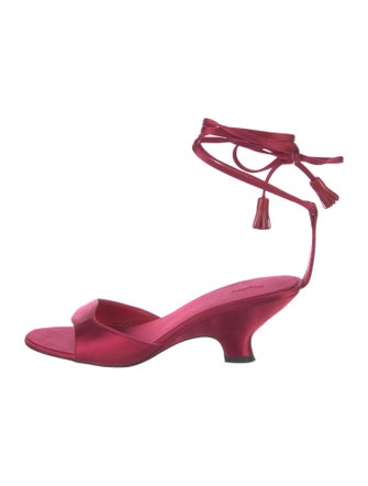 The Row Charlotte Satin Sandals