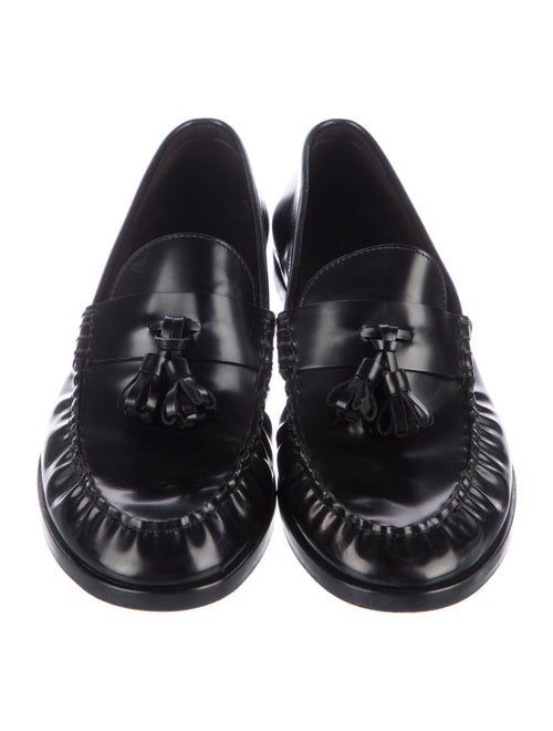 The Row Leather Tassel Accents Boat Shoes