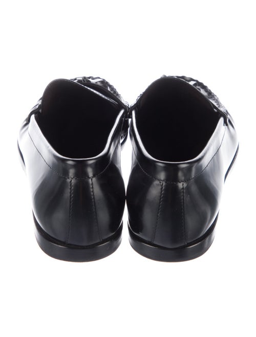 The Row Leather Tassel Accents Boat Shoes