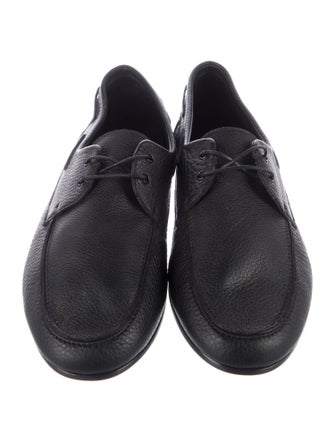 The Row Sailor Leather Moccasins