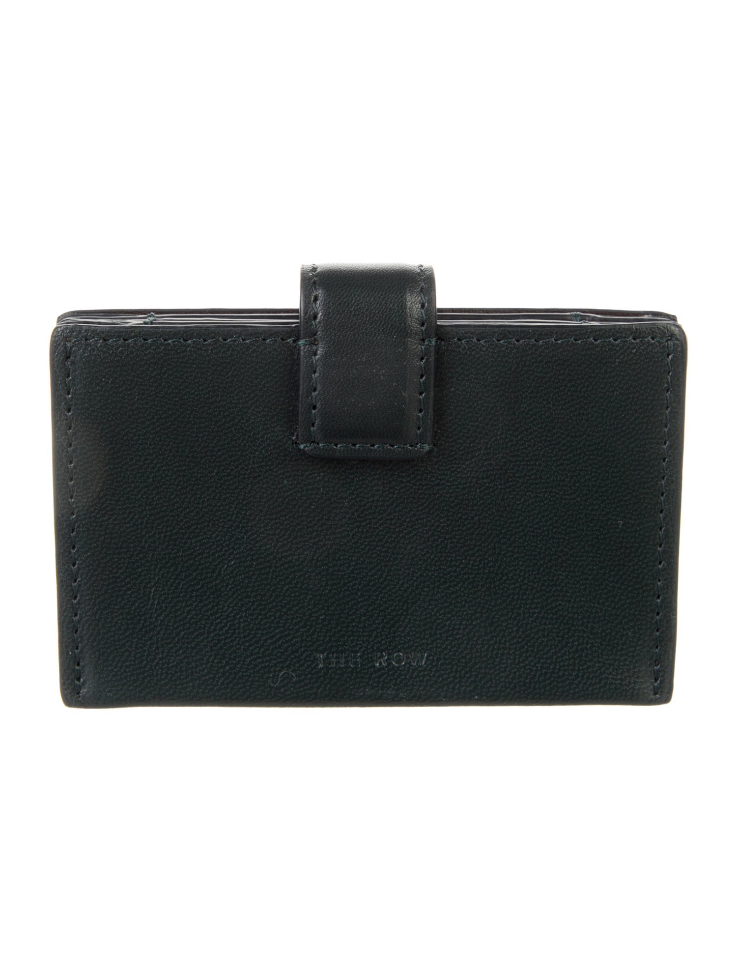 The Row Leather French Purse