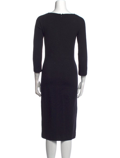 The Row Scoop Neck Midi Length Dress