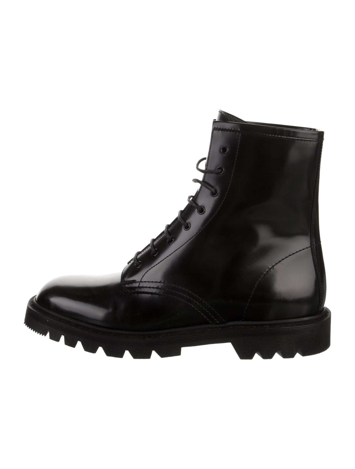 The Row Ranger Bootie Leather Combat Boots