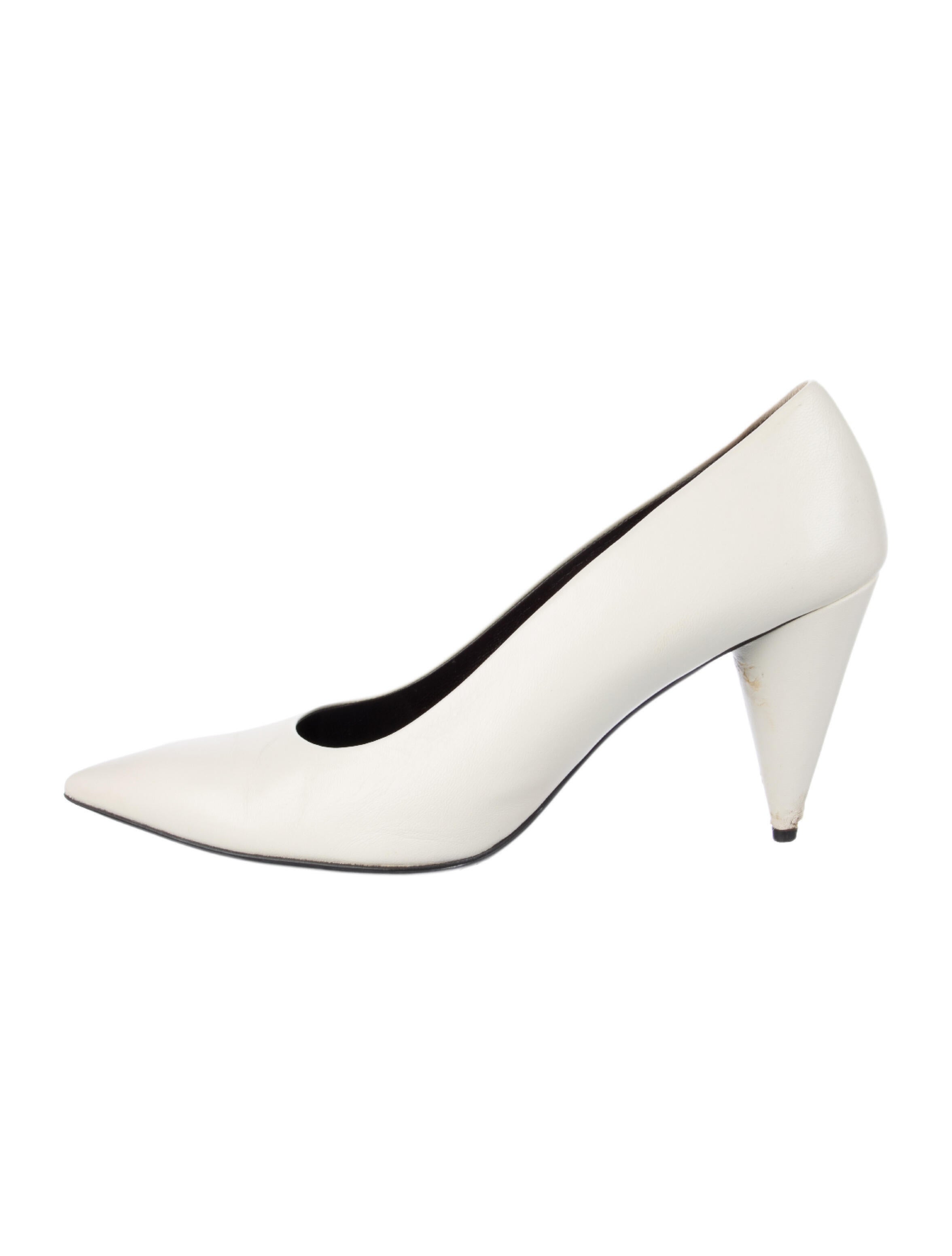 The Row Leather Pumps