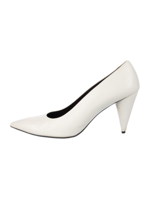 The Row Leather Pumps