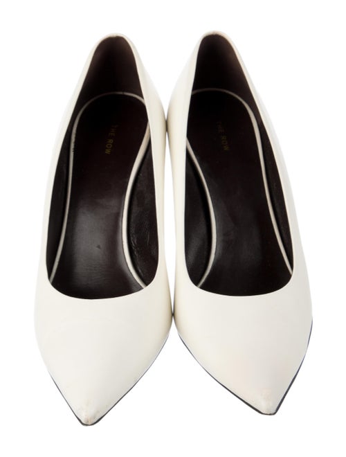 The Row Leather Pumps