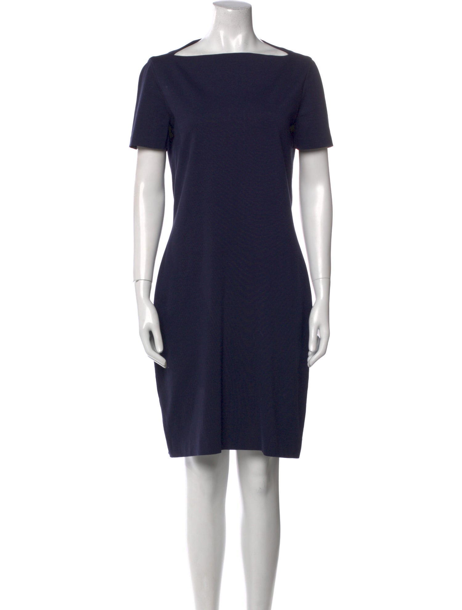 The Row Bateau Neckline Knee-Length Dress