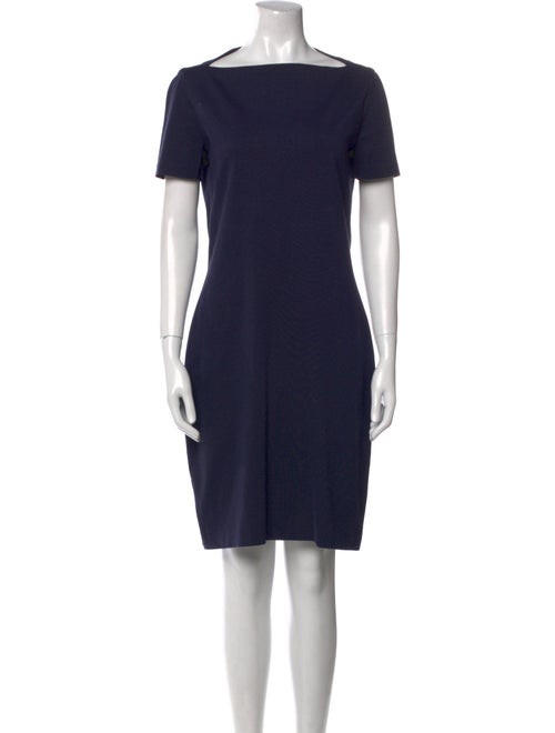 The Row Bateau Neckline Knee-Length Dress