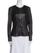 The Row Leather Biker Jacket