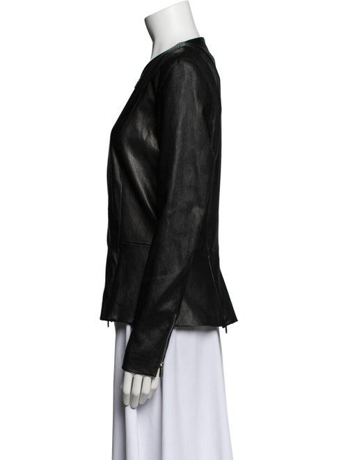 The Row Leather Biker Jacket