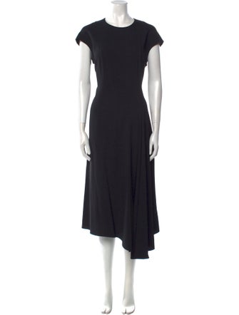 The Row Crew Neck Midi Length Dress