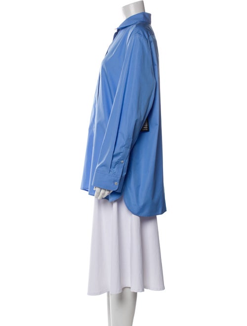 The Row Long Sleeve Button-Up Top