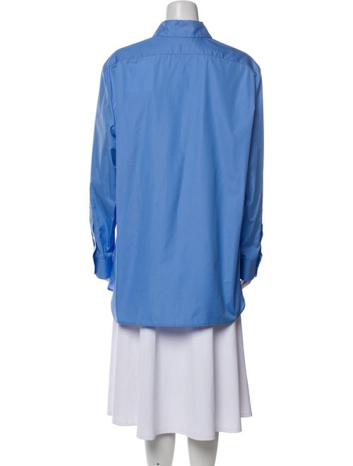 The Row Long Sleeve Button-Up Top