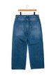 The Row Mid-Rise Wide Leg Jeans