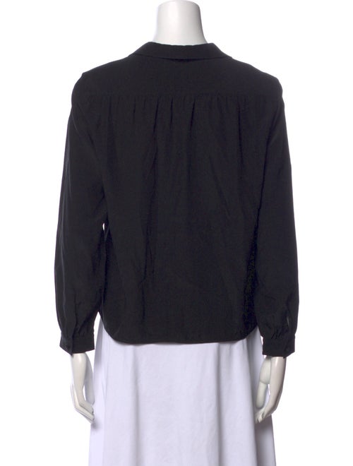 The Row Silk V-Neck Crop Top