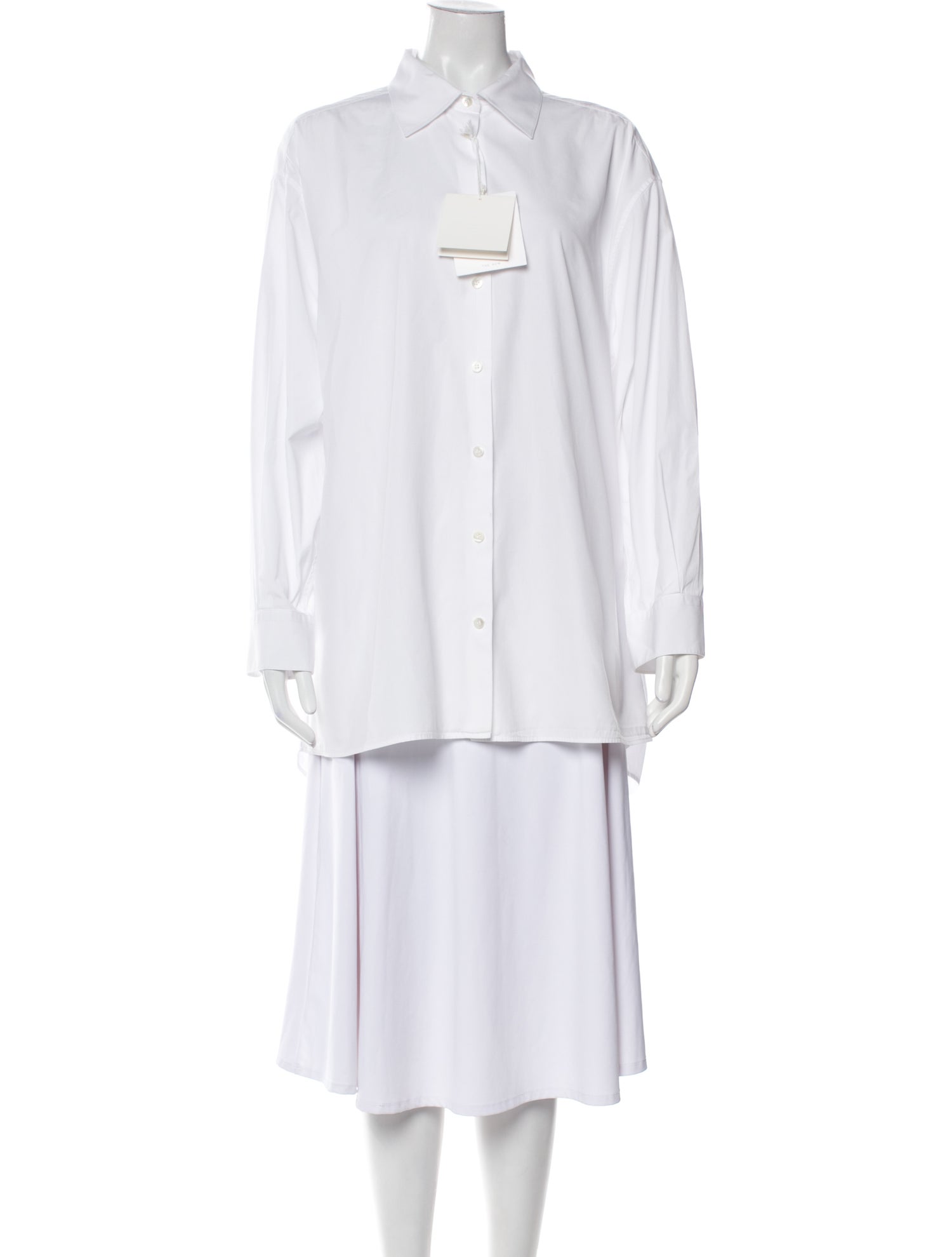 The Row Long Sleeve Button-Up Top w/ Tags