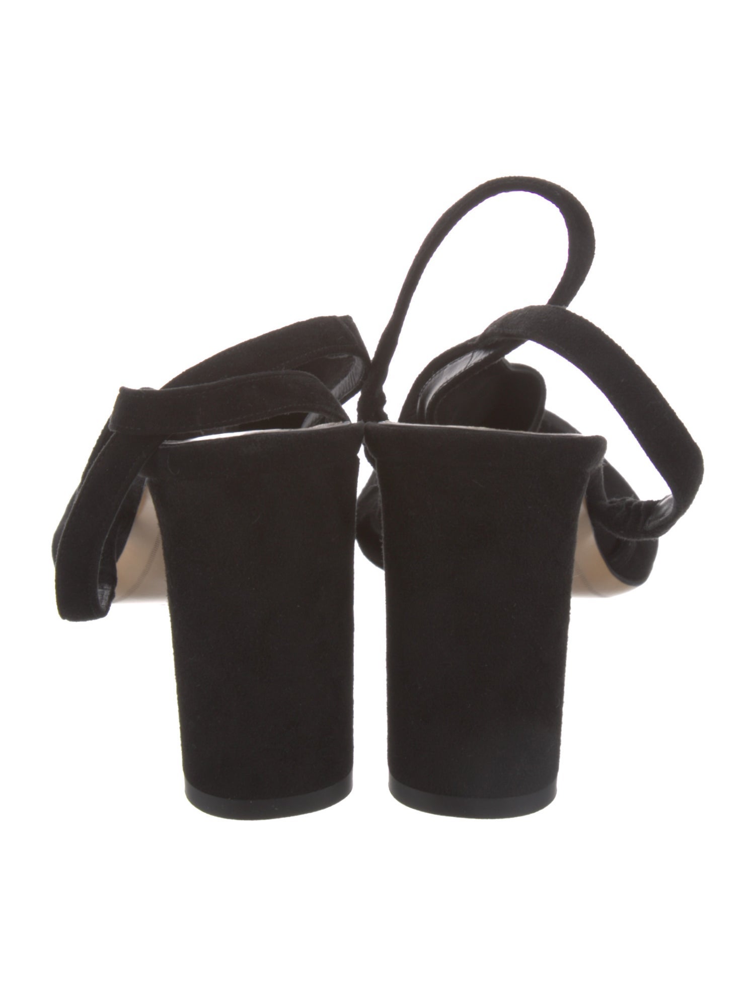 The Row Camil Suede Slingback Pumps