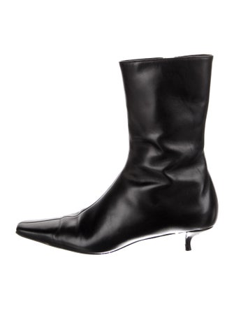 The Row Shrimpton Leather Boots