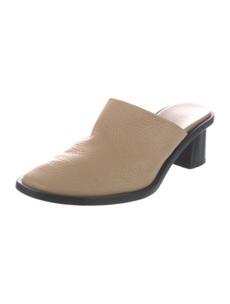 The Row Leather Mules