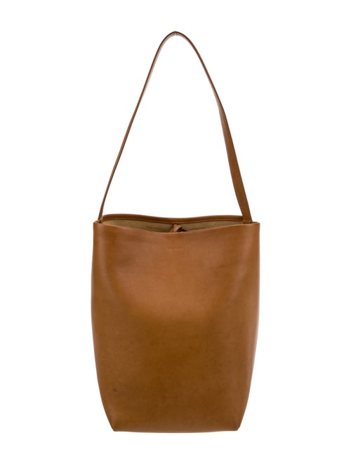 The Row Leather N/S Park Medium