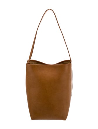 The Row Leather N/S Park Medium