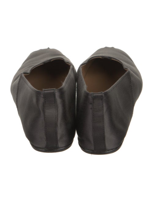 The Row Satin Ballet Flats