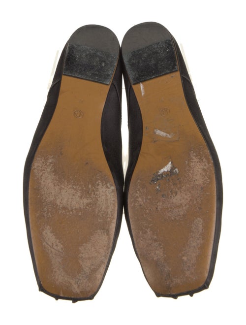 The Row Satin Ballet Flats