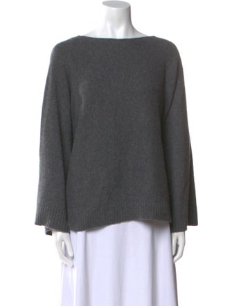 The Row Cashmere Bateau Neckline Sweater