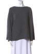 The Row Cashmere Bateau Neckline Sweater