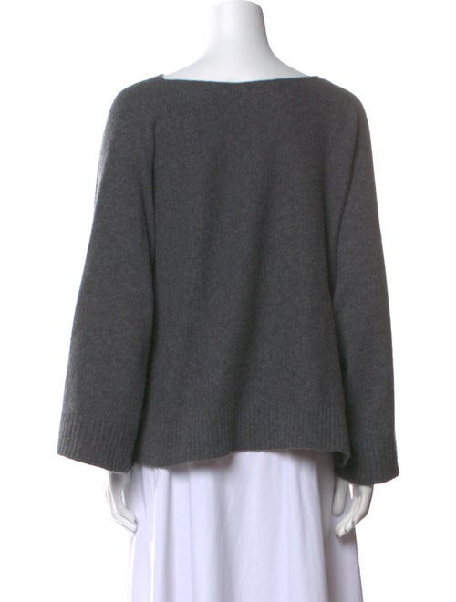 The Row Cashmere Bateau Neckline Sweater