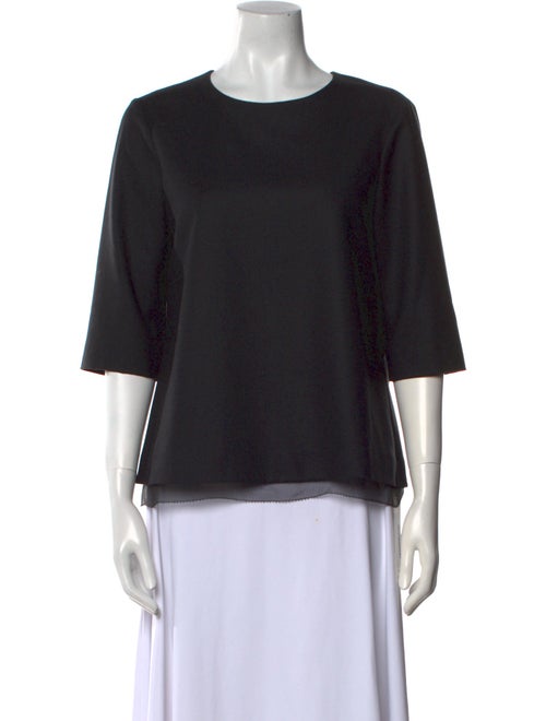 The Row Virgin Wool Crew Neck T-Shirt