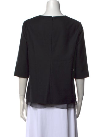 The Row Virgin Wool Crew Neck T-Shirt