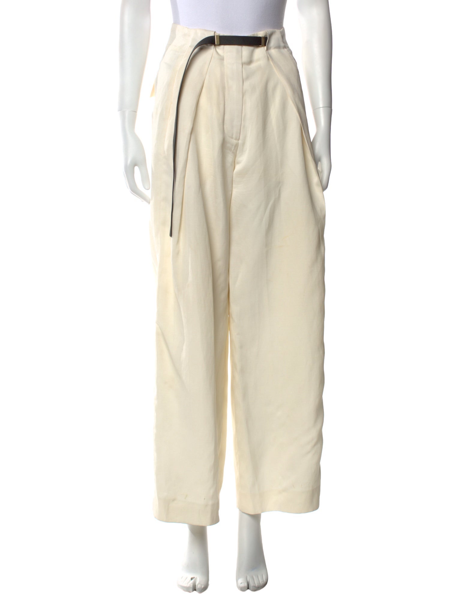 The Row Silk Wide Leg Pants