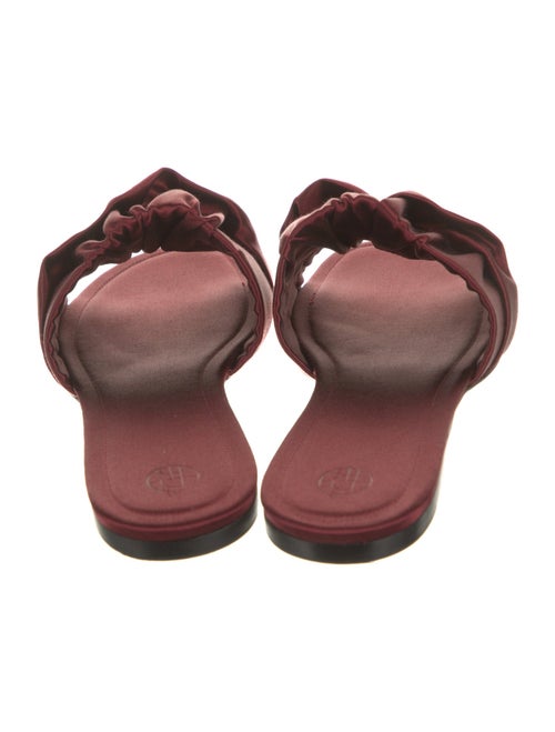The Row Ellen Satin Slides