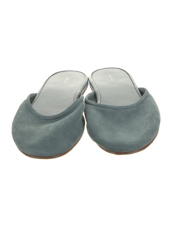 The Row Sleeper Suede Mules
