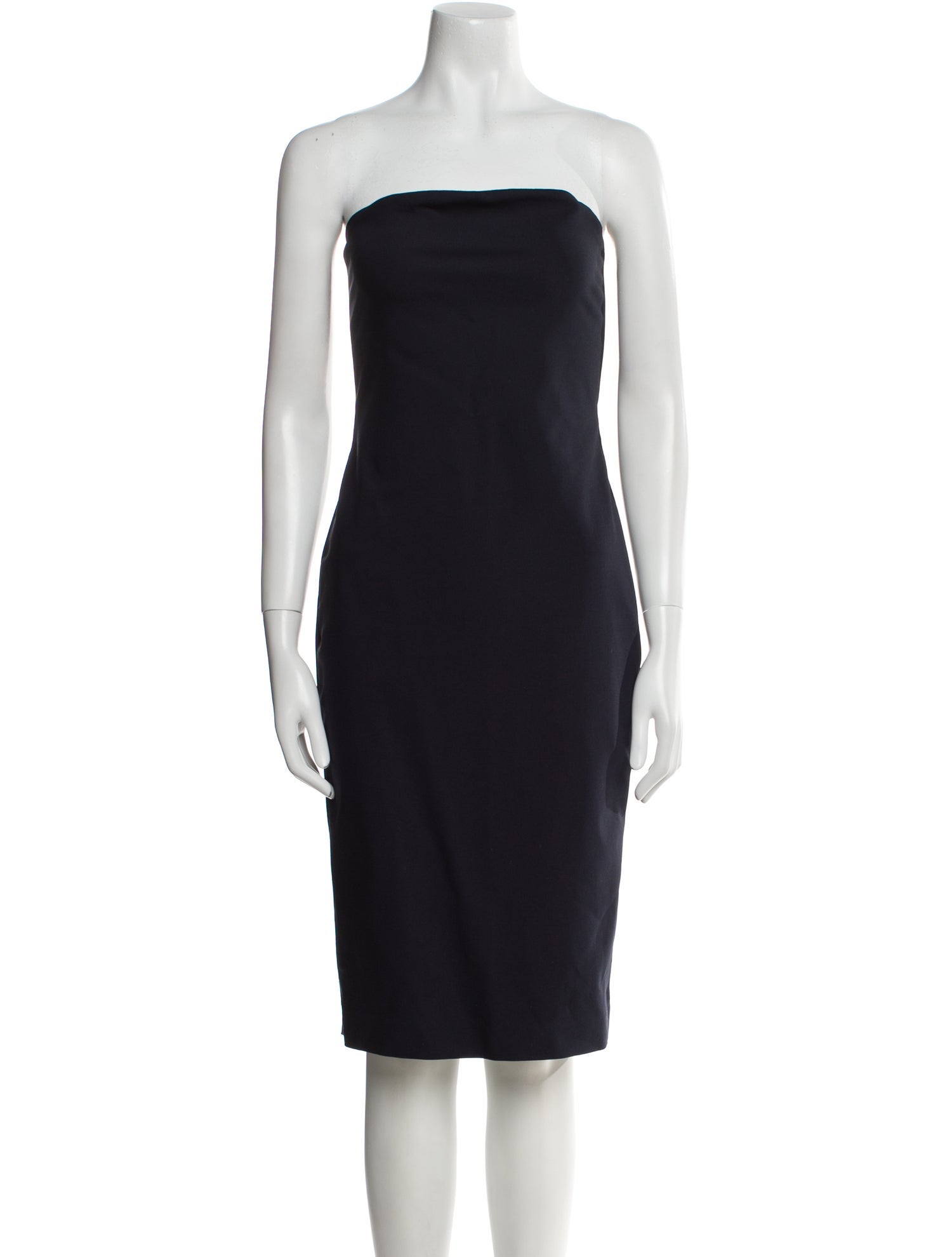 The Row Strapless Mini Dress