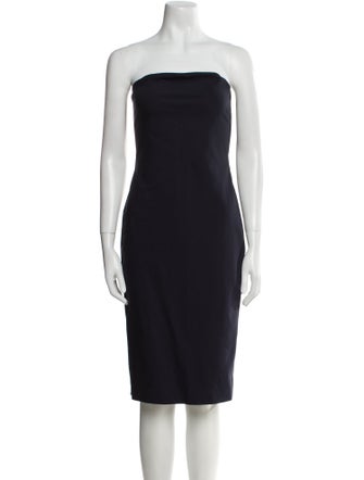 The Row Strapless Mini Dress